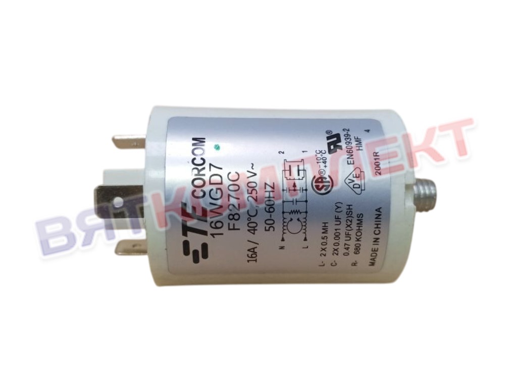 Фильтр Tyco Electronics 4-1609090-3 (16WGF7) Абат